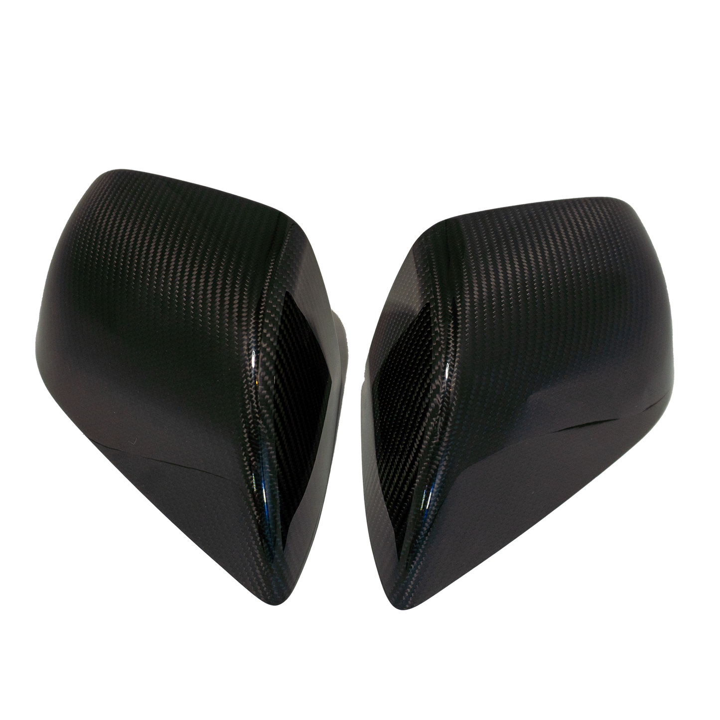 Real Carbon Fiber Mirror Caps for Tesla Model 3 / Y