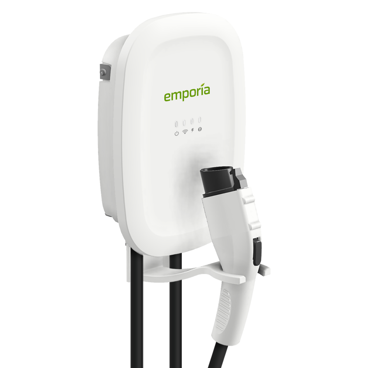 Emporia Level 2 48 Amp EV Charger UL Listed White