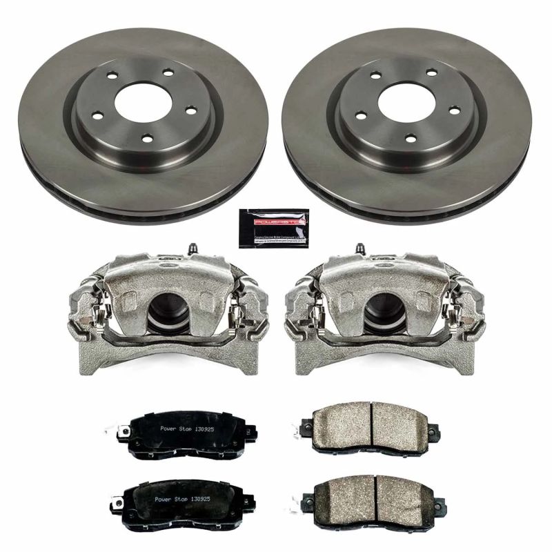 Power Stop 14-17 Nissan Leaf Autospecialty Kit w/ Calipers - Front