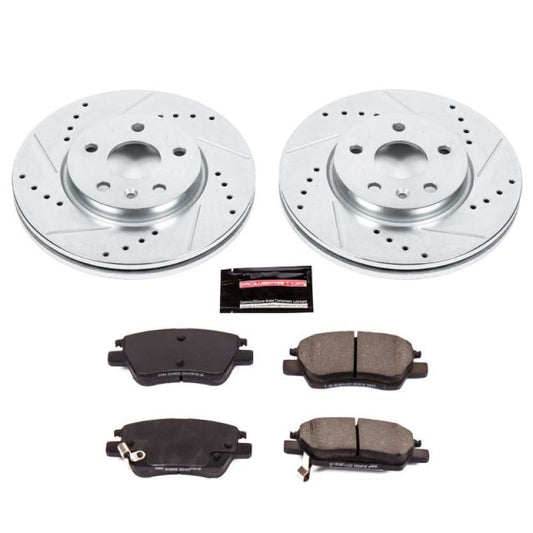 Power Stop 17-23 Chevrolet Bolt EV Front Z23 Evolution Sport Brake Kit
