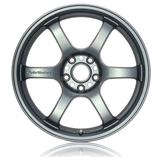 Gram Lights 57DR 17x9 +12 5-114.3 Gun Blue
