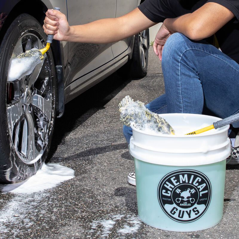 Chemical Guys Rimpaca Reach Around Ultimate Wheel Brush Set - 2 Pcs - Case of 12