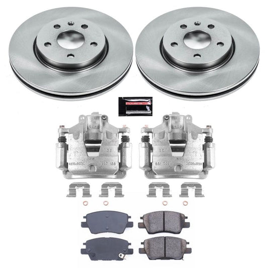 Power Stop 17-23 Chevrolet Bolt EV Autospecialty Kit w/ Calipers - Front