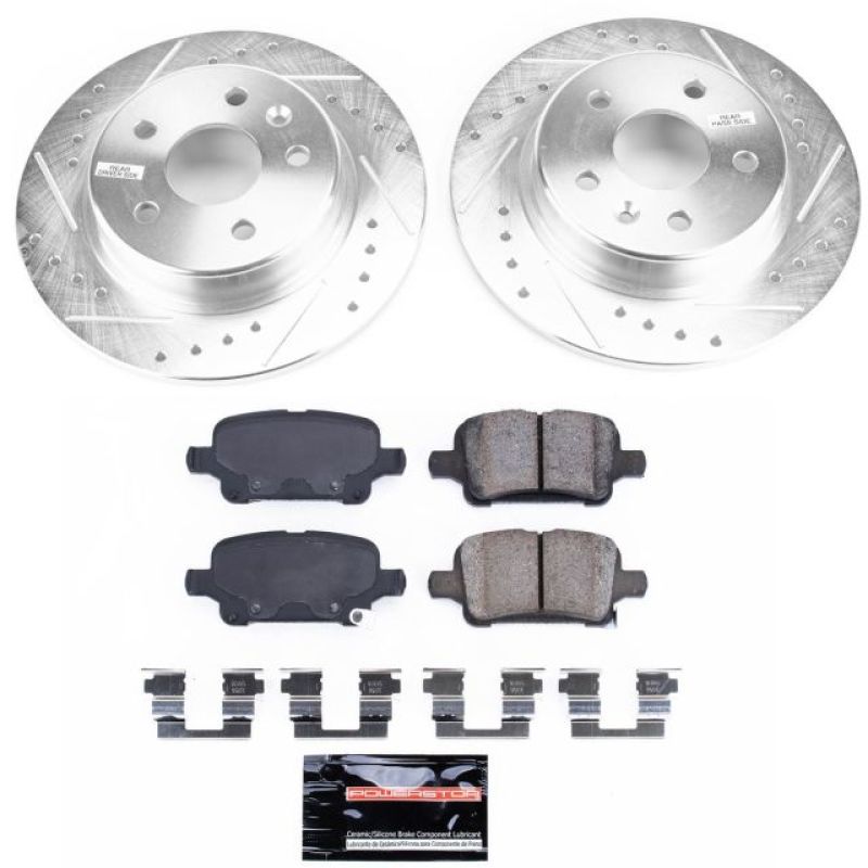 Power Stop 17-23 Chevrolet Bolt EV Rear Z23 Evolution Sport Brake Kit