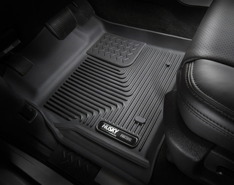 Husky Liners Ford F-150 Lightning Black 2nd Seat Floor Liners