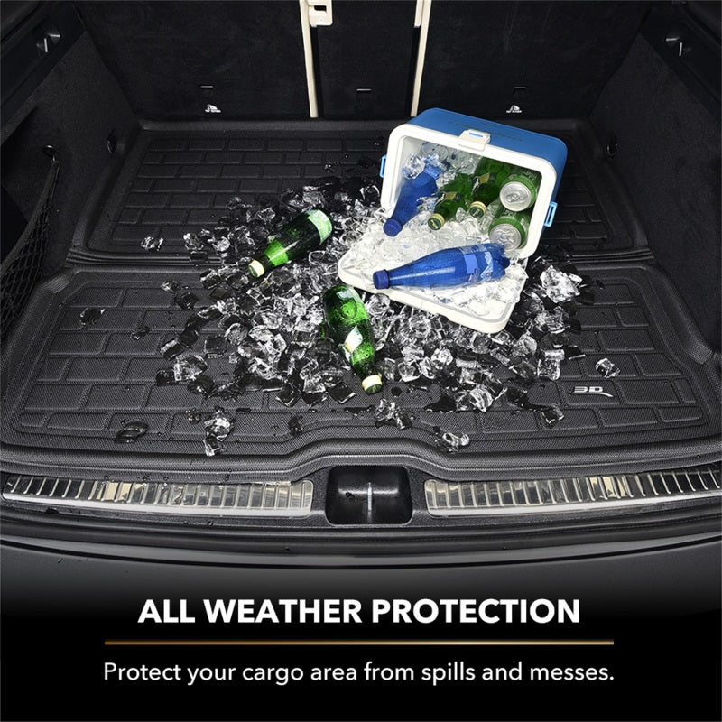 3D MAXpider 2020-2023 Tesla Model Y Kagu Cargo Liner - Front - Black