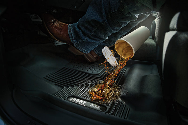 Husky Liners Ford F-150 Lightning Black 2nd Seat Floor Liners