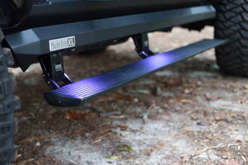 AMP Research 2022+ Ford F-150 Lightning SuperCrew PowerStep XL - Black