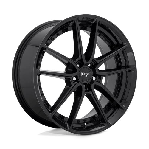 Niche 1PC M223 DFS GLOSS BLACK 5X114.3 20X9