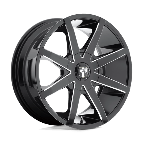 DUB 1PC S109 PUSH GLOSS BLACK MILLED 5X114.3/120 20X8.5