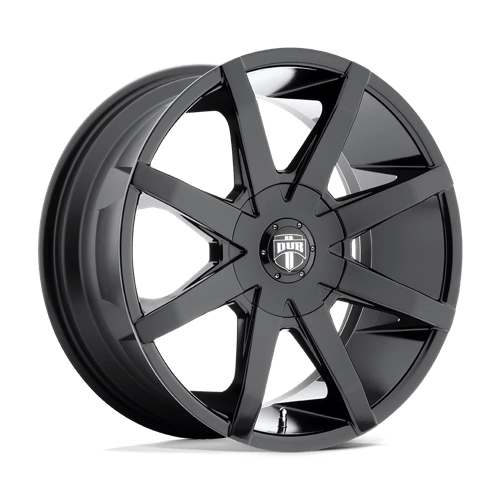 DUB 1PC S110 PUSH GLOSS BLACK 5X114.3/5.0 20X8.5