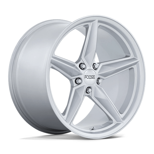 Foose 1PC F174 CF8 GLOSS SILVER 5X114.3 19X9.5