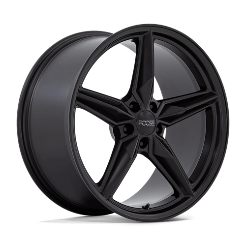 Foose 1PC F175 CF8 MATTE BLACK 5X114.3 20X10
