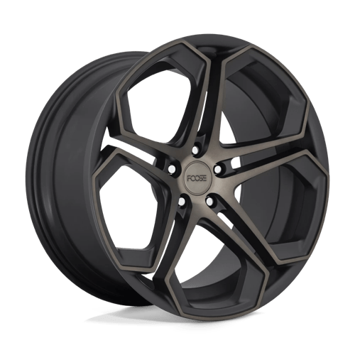 Foose 1PC F168 IMPALA MATTE MACHINED DOUBLE DARK TINT 5X114.3 20X10.5