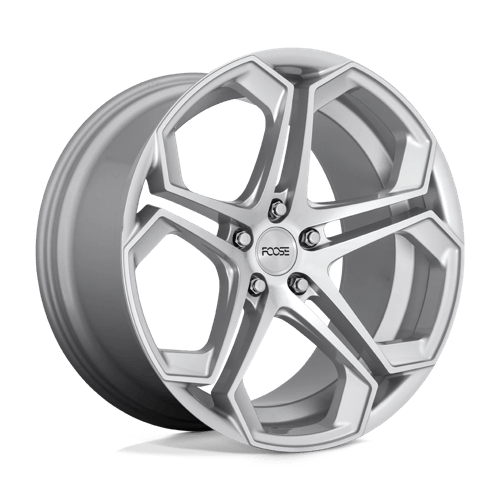 Foose 1PC F170 IMPALA GLOSS SILVER MACHINED 5X114.3 20X10.5