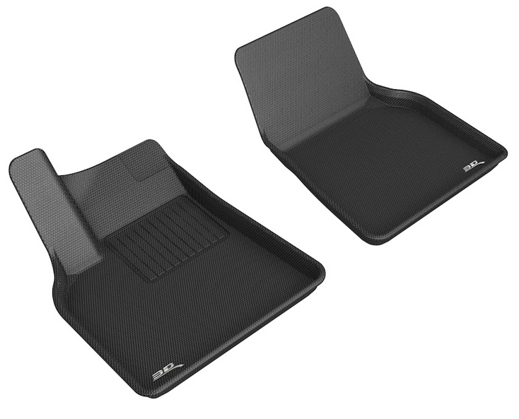 3D MAXpider 2021 Tesla Model Y Kagu 1st Row Floormat - Black
