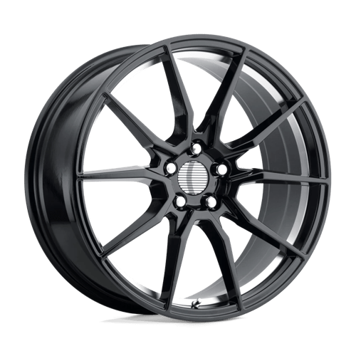 Performance Replicas PR193 GLOSS BLACK MACHINED 5X114.3 20X10