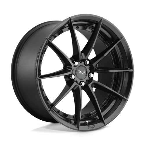 Niche 1PC M196 SECTOR MATTE BLACK 5X114.3 20X10.5