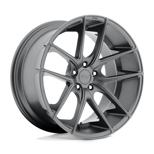 Niche 1PC M129 TARGA MATTE GUN METAL 5X114.3 19X8.5