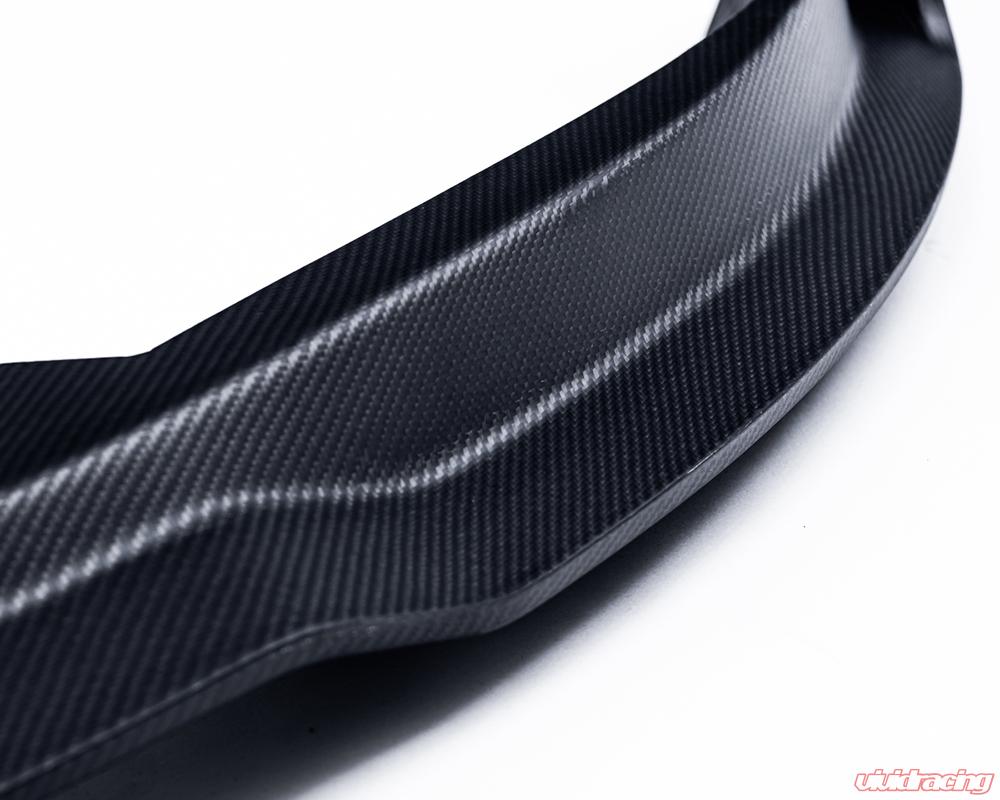 VR Aero 2018+ Tesla Model 3 Matte Carbon Fiber Front Lip Spoiler