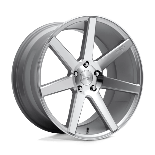 Niche 1PC M179 VERONA GLOSS SILVER MACHINED 5X114.3 20X10.5