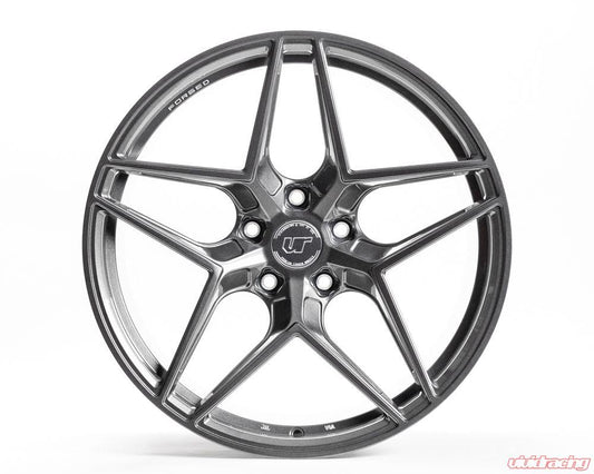 VR Forged D04 Wheel Package Porsche Taycan 21x9.5 & 21x11.5 Gunmetal