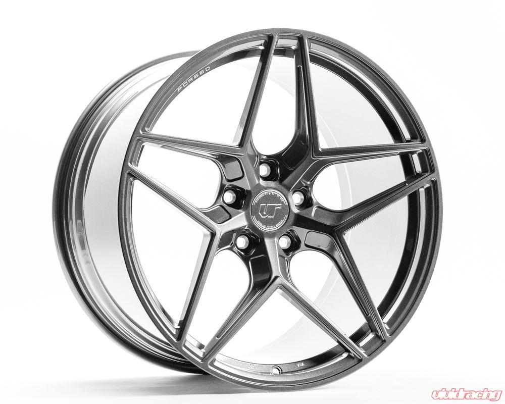 VR Forged D04 Wheel Package Porsche Taycan 21x9.5 & 21x11.5 Gunmetal