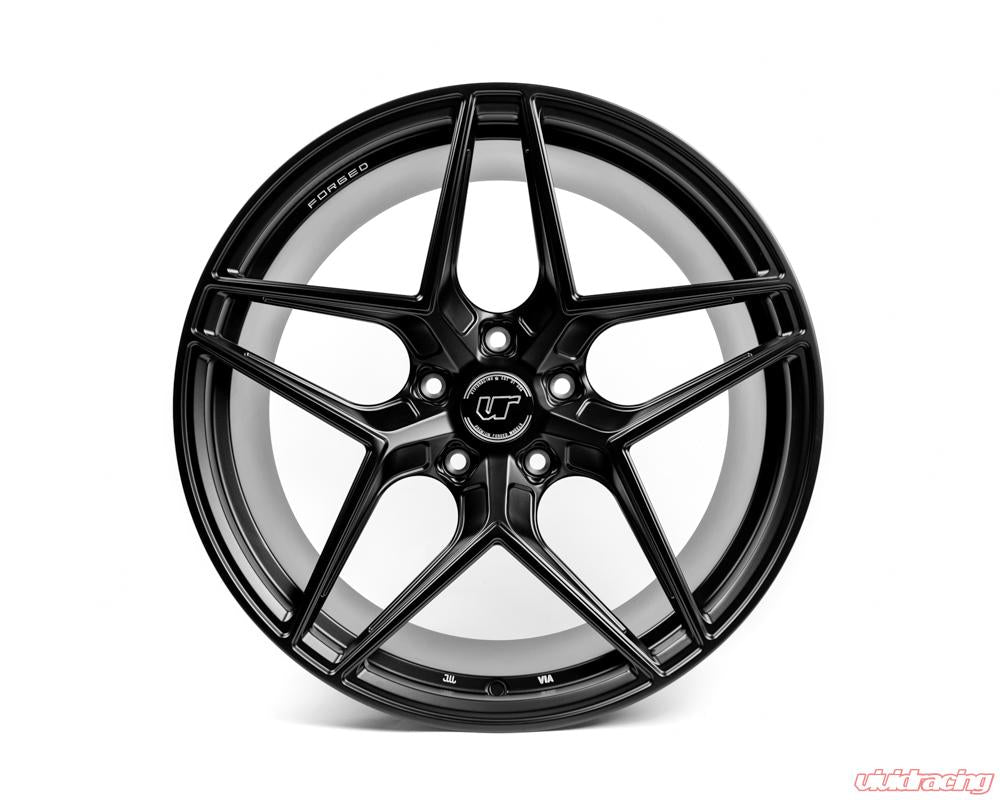 VR Forged D04 Wheel Package Porsche Taycan 21x9.5 & 21x11.5 Matte Black