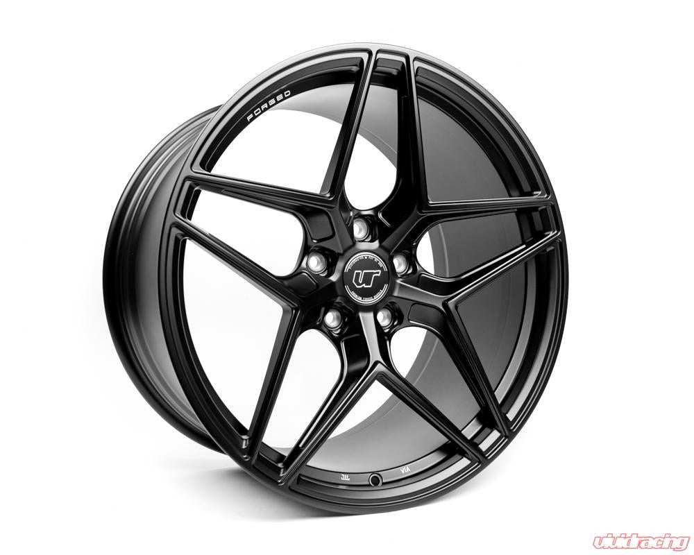 VR Forged D04 Wheel Package Porsche Taycan 21x9.5 & 21x11.5 Matte Black