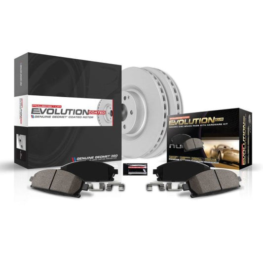 Power Stop 17-23 Chevrolet Bolt EV Rear Z17 Evolution Geomet Coated Brake Kit