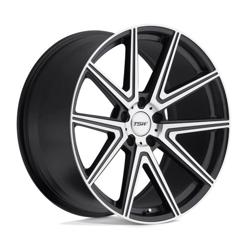 TSW ROUGE GUNMETAL W/ MIRROR CUT FACE 5X114.3 18X9.5