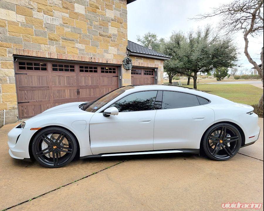 VR Forged D10 Wheel Package Porsche Taycan 22x10 & 22x11.5 Matte Black