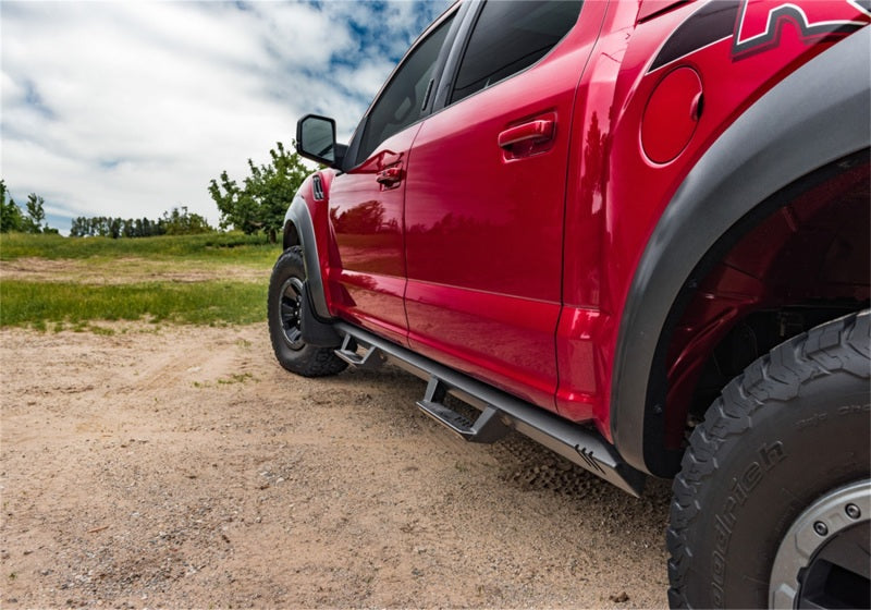 N-Fab EPYX 2022+ Ford F-150 Lightning Cab Length Side Step - Black