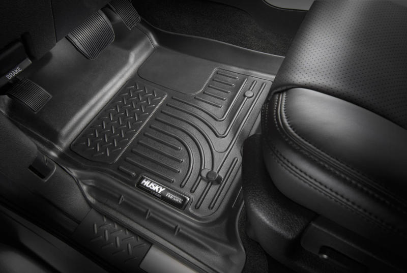 Husky Liners 2021+ Ford Mustang Mach-E Weatherbeater Front & 2nd Seat Floor Liners - Black