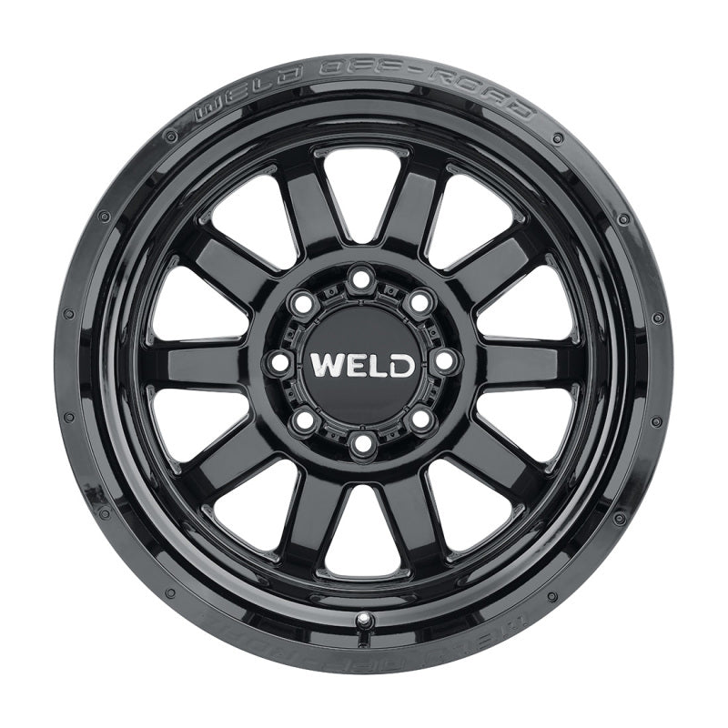 Weld W168 20X9 Stealth 6X135 6X139.7 ET00 BS5.00 Gloss Black 106.1