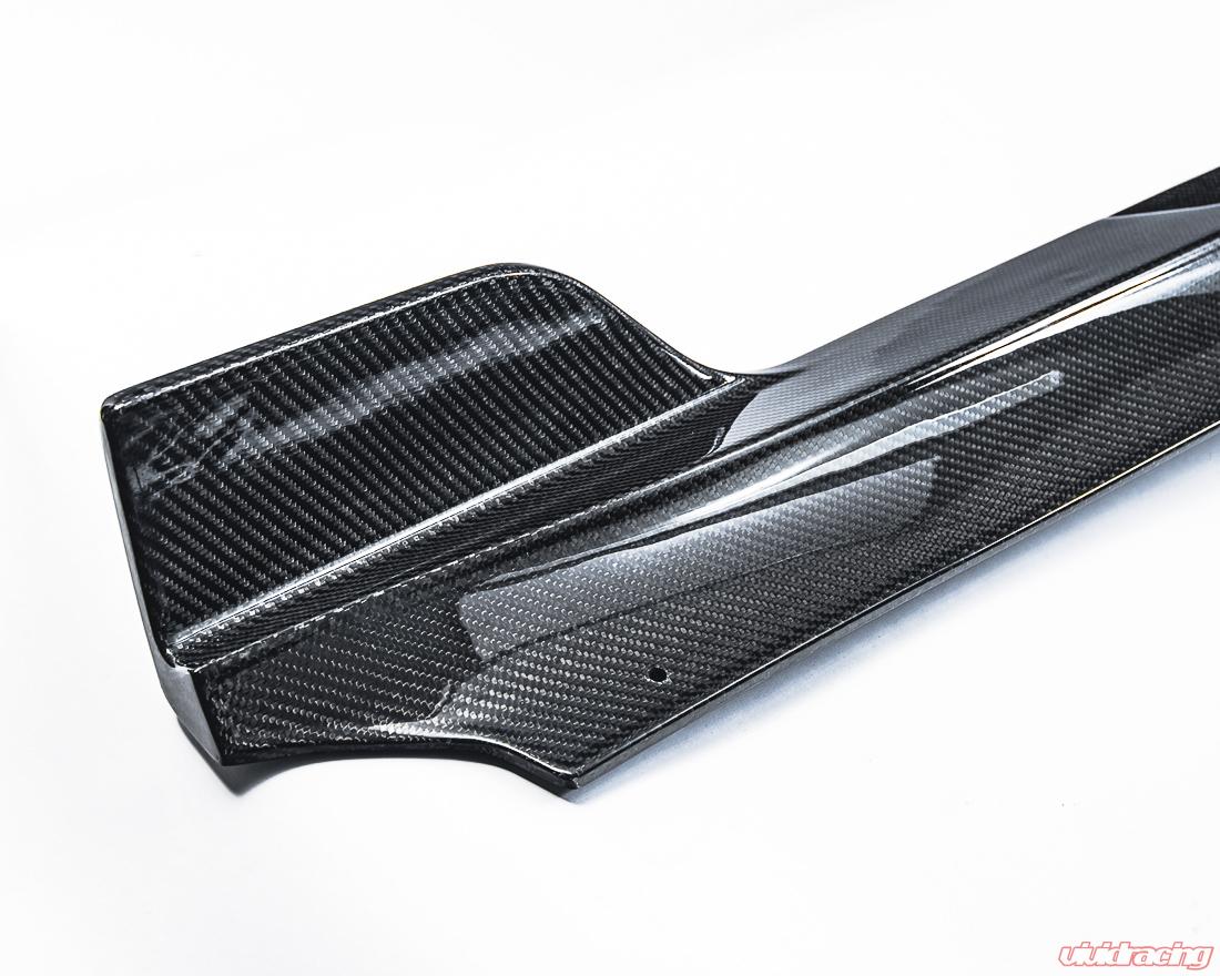 VR Aero 2018+ Tesla Model 3 Gloss Carbon Fiber Side Skirts