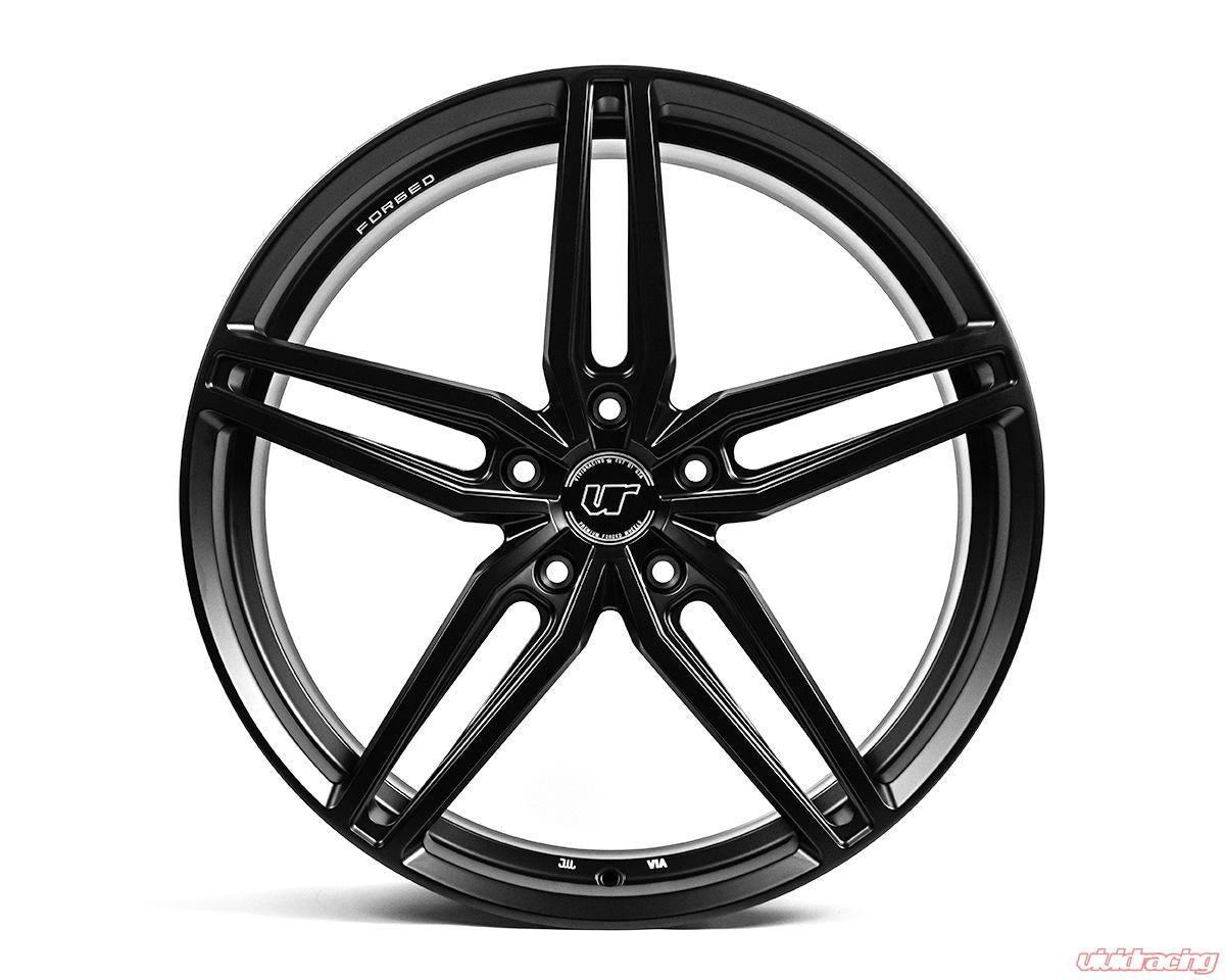 VR Forged D10 Wheel Package Porsche Taycan 22x10 & 22x11.5 Matte Black