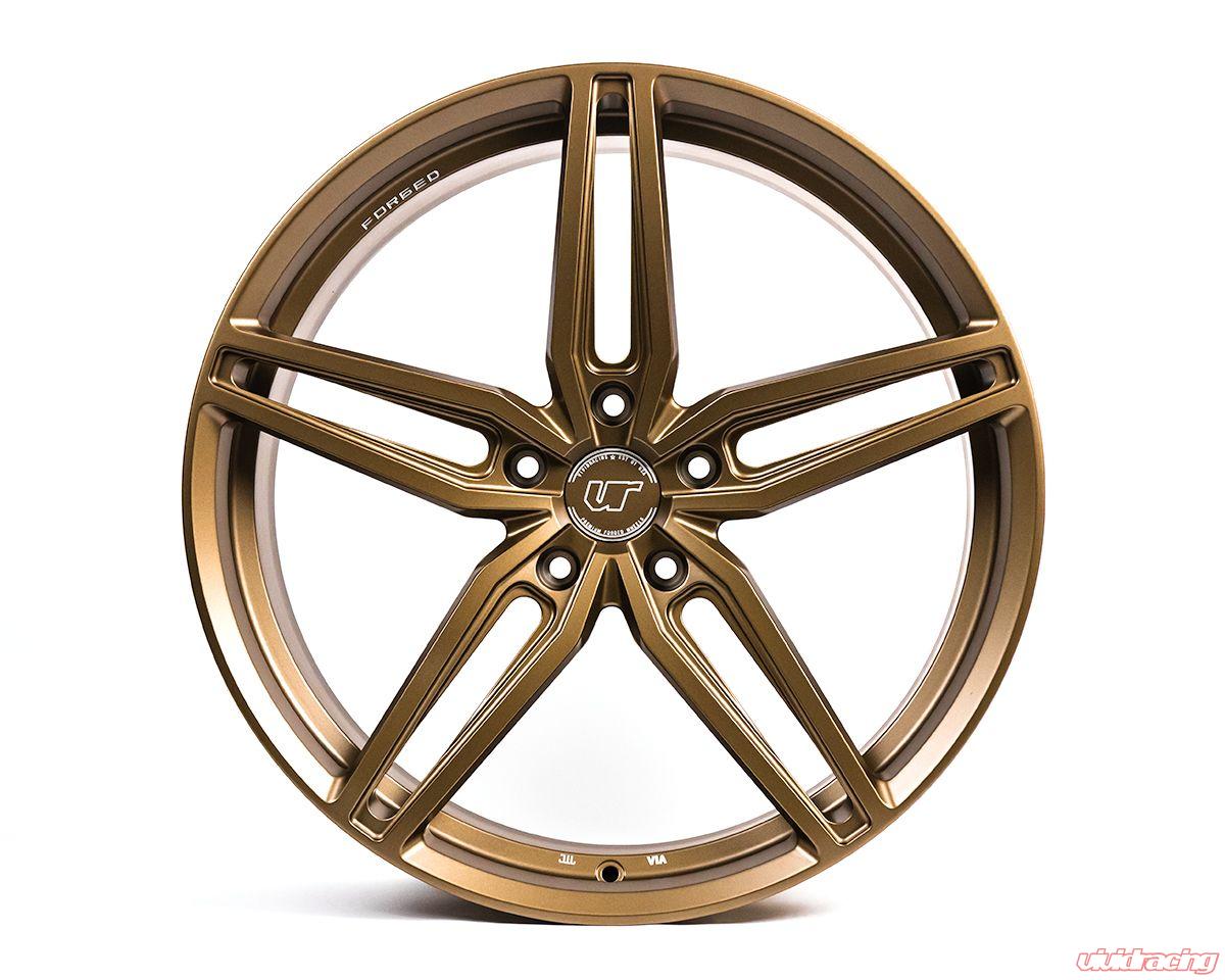 VR Forged D10 Wheel Package Porsche Taycan 22x10 & 22x11.5 Satin Bronze
