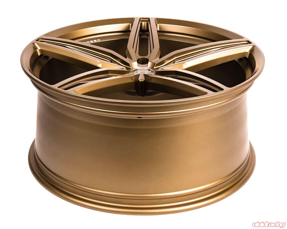 VR Forged D10 Wheel Package Porsche Taycan 22x10 & 22x11.5 Satin Bronze