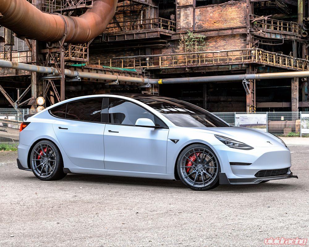 VR Forged D03-R Wheel Package Tesla Model 3/Model Y 20x9 Gunmetal
