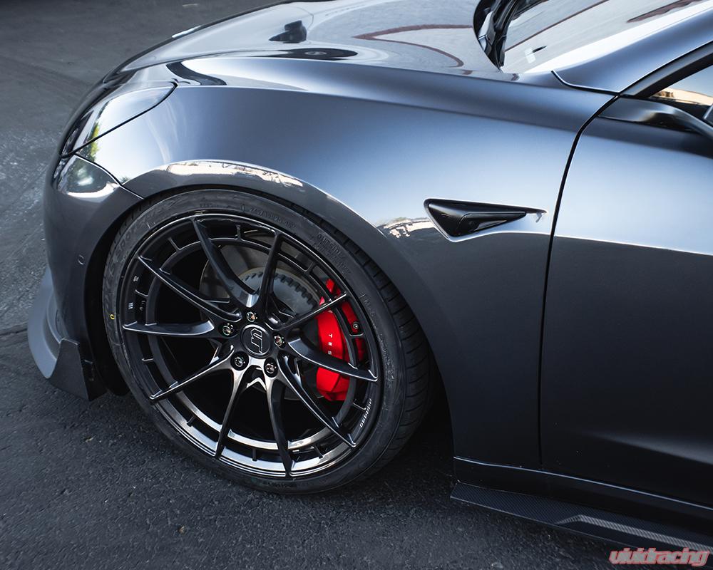 VR Forged D03-R Wheel Package Tesla Model 3/Model Y 20x9 Gunmetal