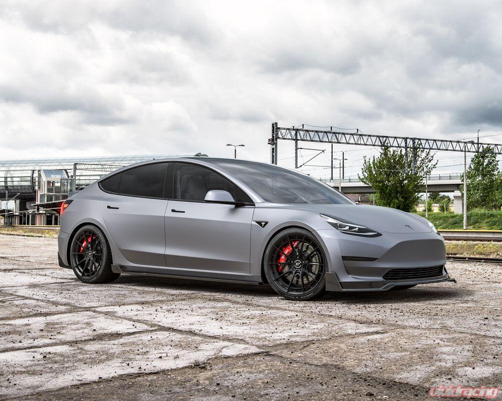 VR Forged D03-R Wheel Package Tesla Model 3/Model Y 20x9.0 Matte Black