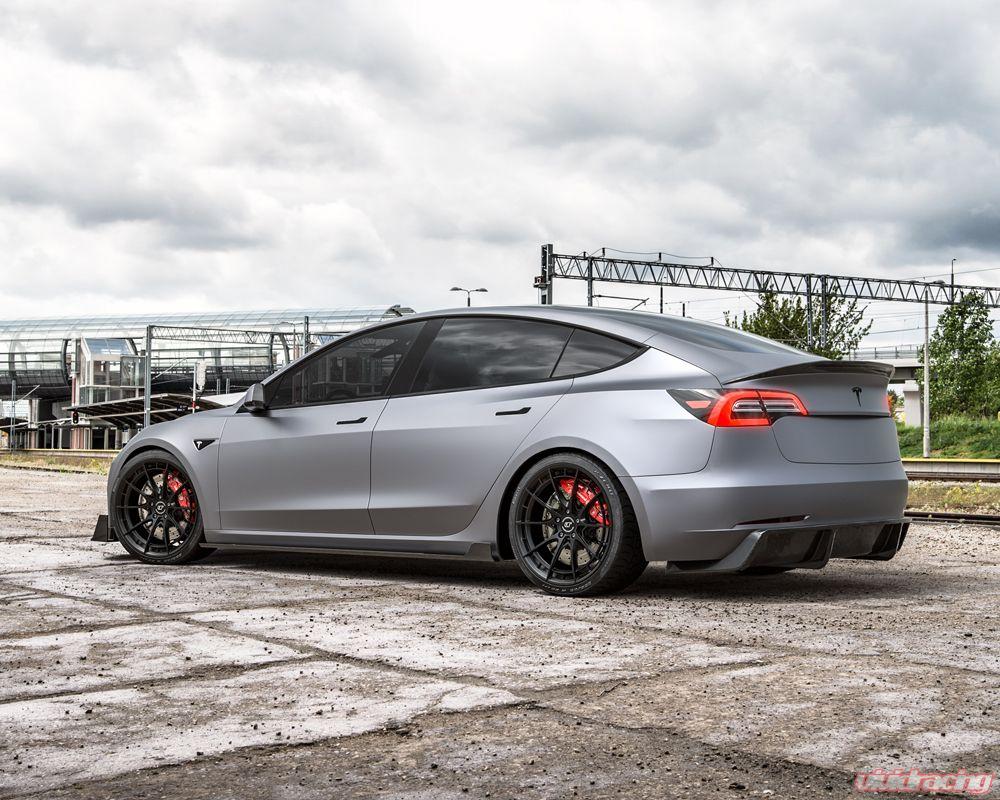 VR Forged D03-R Wheel Package Tesla Model 3/Model Y 20x9.0 Matte Black