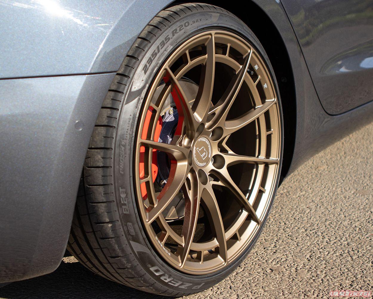 VR Forged D03-R Wheel Package Tesla Model 3/Model Y 20x9.0 Satin Bronze