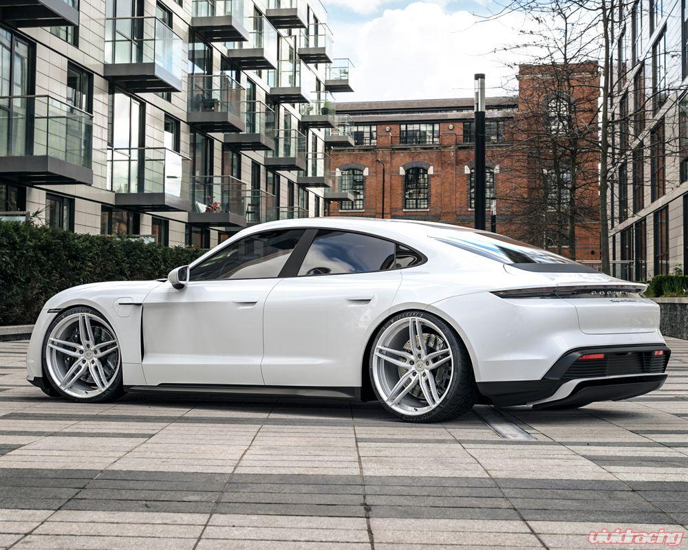 VR Forged D10 Wheel Package Porsche Taycan 22x10 & 22x11.5 Brushed