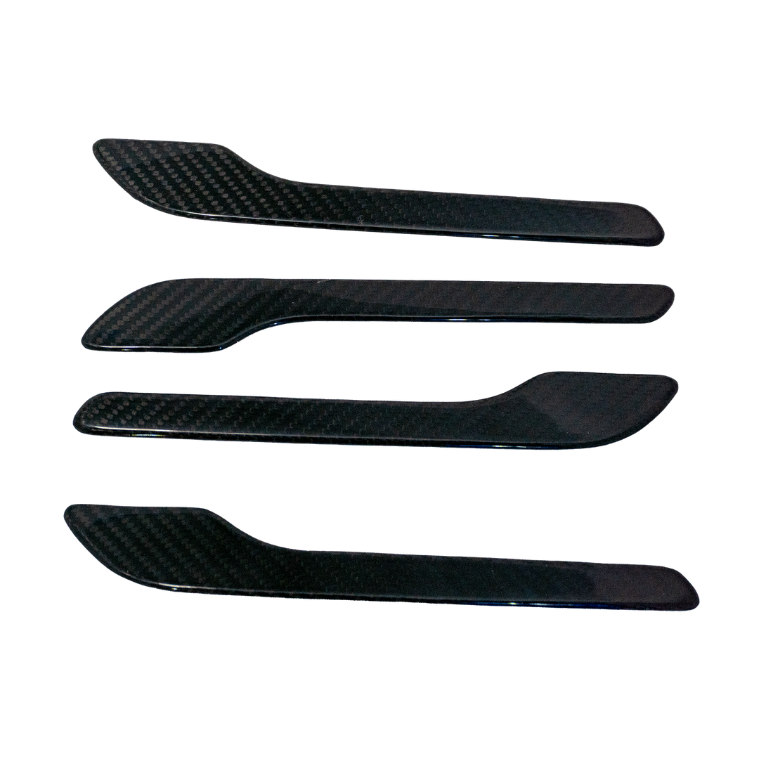 Real Carbon Fiber Door Handle Covers for Tesla Model 3 / Y ZEV Society