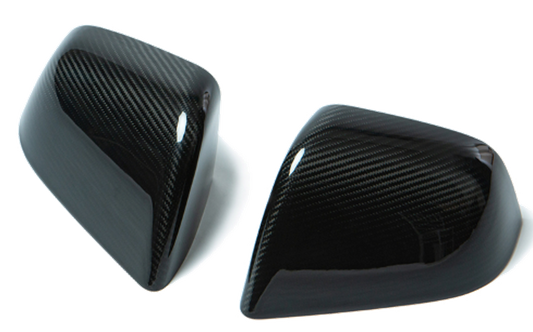 Real Carbon Fiber Mirror Caps for Tesla Model 3 / Y
