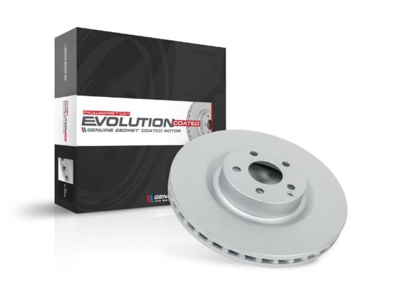 Power Stop 14-18 BMW i3 Rear Evolution High Carbon Geomet Coated Rotor