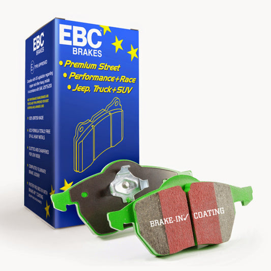 EBC 2020+ Jaguar I-Pace Electric Greenstuff Front Brake Pads