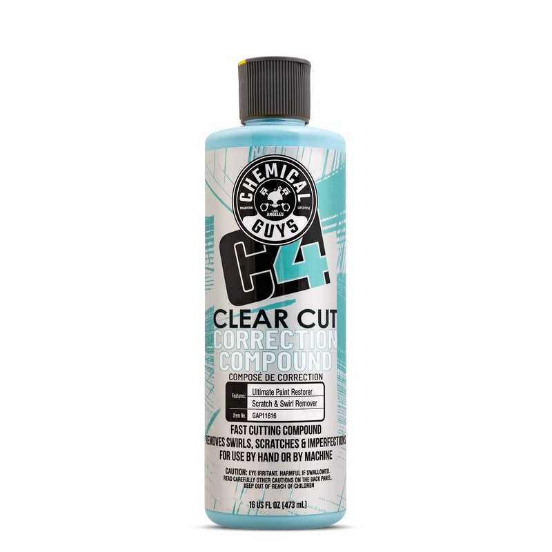 Chemical Guys C4 Clear Cut Correction Compound - 16oz (P6)